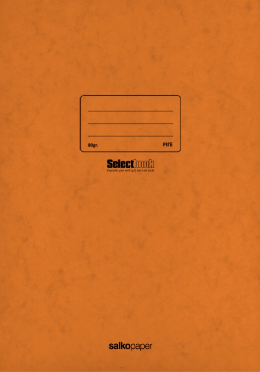 Τετράδιο σχολικό A4 καρφίτσα Prespan 40 φύλλων ταμπά