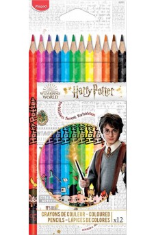 Ξυλομπογιές Maped Harry Potter 12 χρωμάτων 