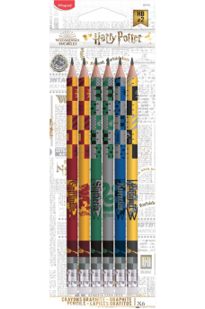 Σετ με μολύβια Maped Harry Potter 6 τεμαχίων