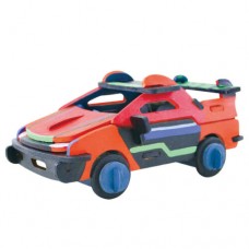 Racing Car Painted Construction Kit
