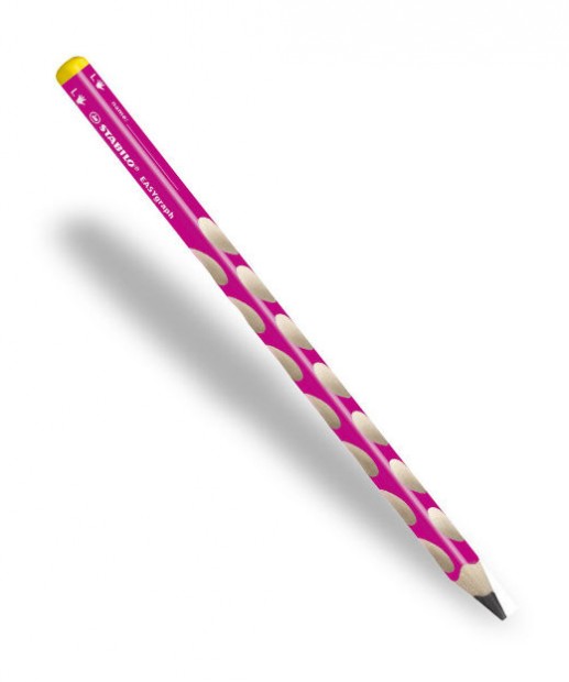 Μολύβι Stabilo easy start για αριστερόχειρες ροζ