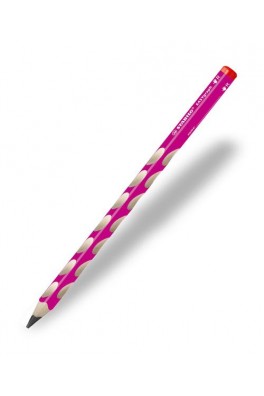 Μολύβι Stabilo easy start για δεξιόχειρες ροζ