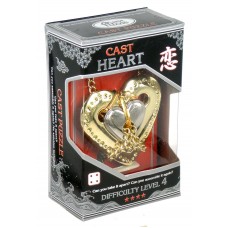 Cast Puzzle Heart
