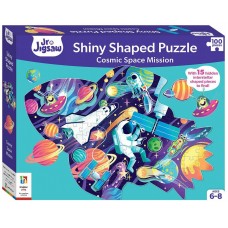 Cosmic Space Mission Shiny Shaped Puzzle (100 κομμάτια)