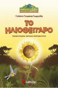 Ηλιοτρόπιο στη δύση του ήλιου.