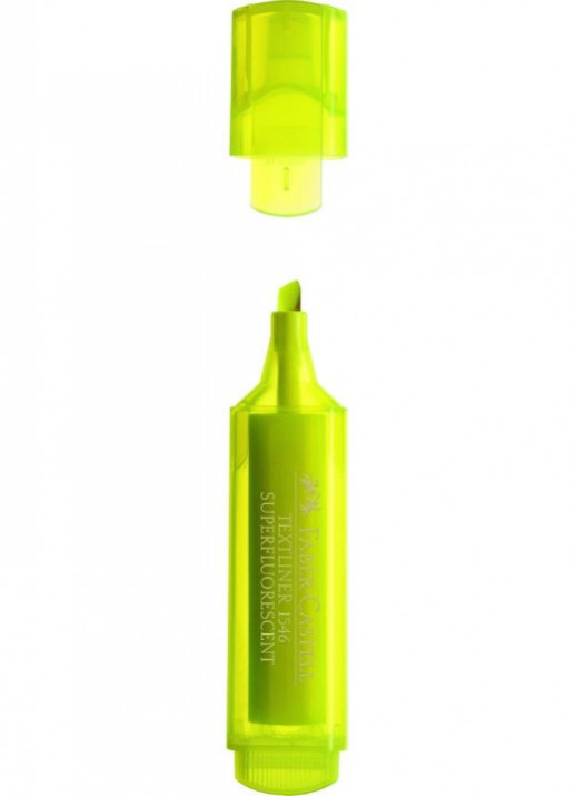 Υπογραμμιστής Faber Castell Superfluorescent 1546 Κίτρινο