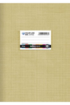 Τετράδιο σχολικό 17 x 25 Salco Colorline 50 φύλλων κίτρινο