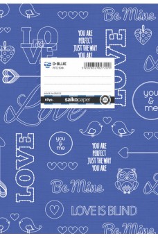 Τετράδιο σχολικό D-BLUE 50 φύλλων