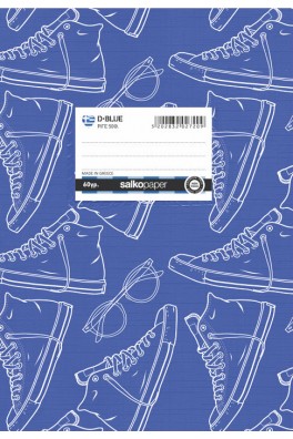 Τετράδιο σχολικό D-BLUE 50 φύλλων