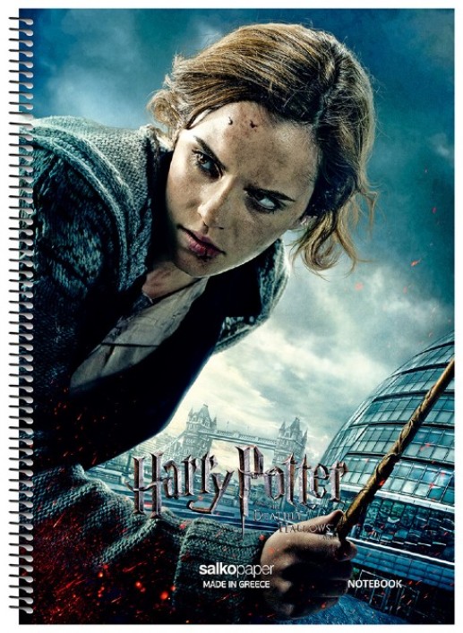 Τετράδιο σπιράλ Α4 Salco 4 θέματα HARRY POTTER