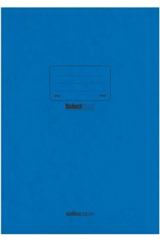 Τετράδιο σχολικό A4 καρφίτσα Prespan 40 φύλλων μπλε