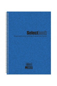 Τετράδιο σπιράλ Salco 4 θέματα Select Α4 μπλε