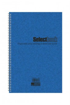 Τετράδιο σπιράλ Salco 5 θέματα Select 17 x 25 μπλε