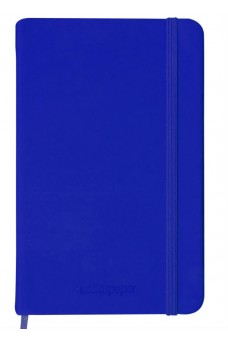 Σημειωματάριο με λάστιχο A4 μπλε