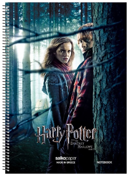 Τετράδιο σπιράλ 17 x 25 Salco 3 θέματα HARRY POTTER