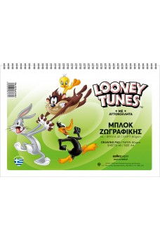 Μπλοκ ζωγραφικής Salko Νο 10 LOONEY TUNES C