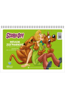 Μπλοκ ζωγραφικής Salko Νο 15 SCOOBY DOO D