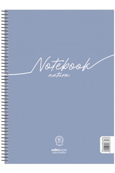 Τετράδιο σπιράλ 17 x 25 Salco 3 θέματα Notebook Natura