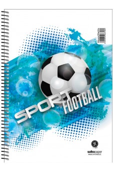 Τετράδιο σπιράλ Α4 Salco 4 θέματα Sport