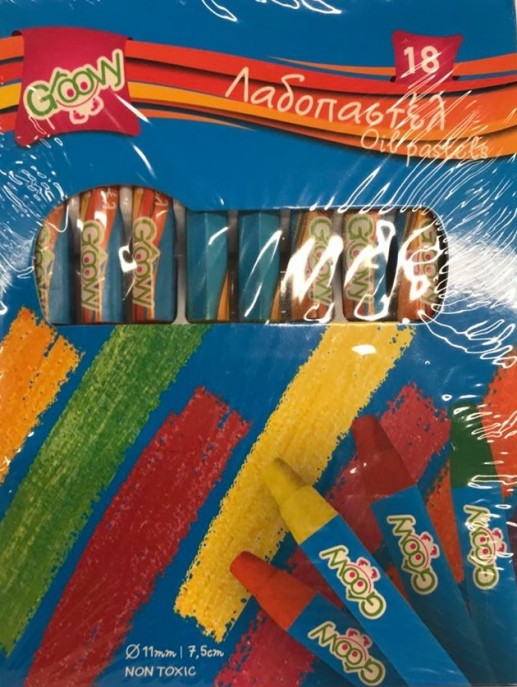 Λαδοπαστέλ Groovy 18 χρωμάτων