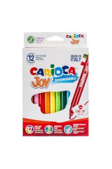 Μαρκαδόροι Carioca Joy 12 τεμαχίων