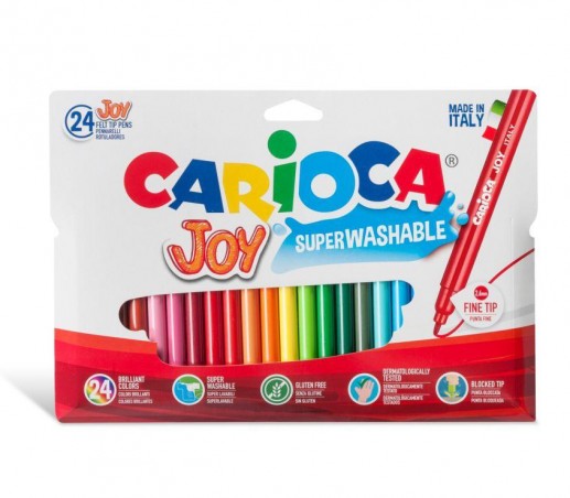 Μαρκαδόροι Carioca Joy 24 τεμαχίων