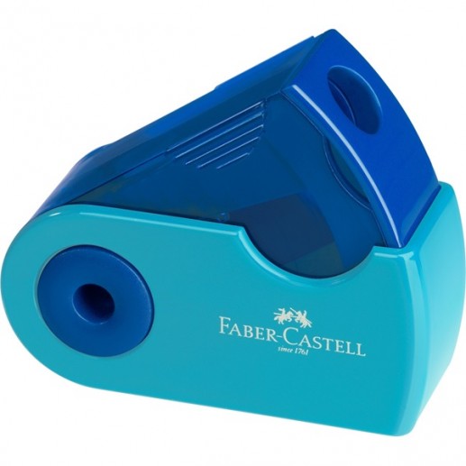 Ξύστρα Faber-Castell Sleeve Mini trend blue